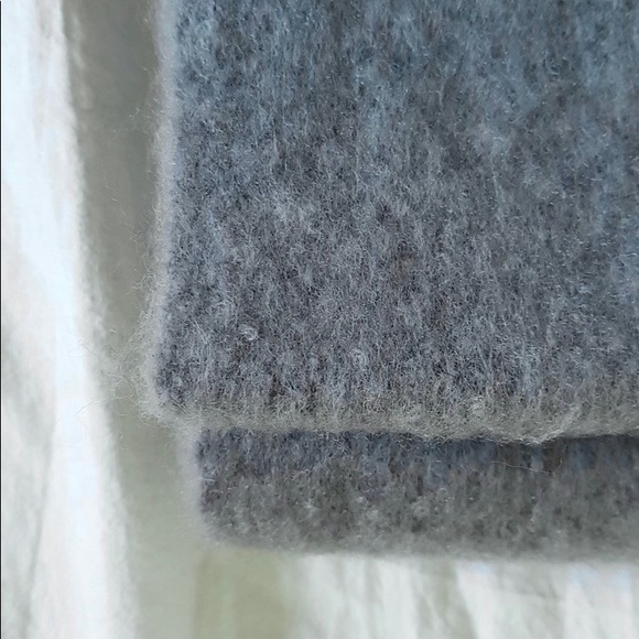 Sky blue oversized scarf - Picture 2 of 2